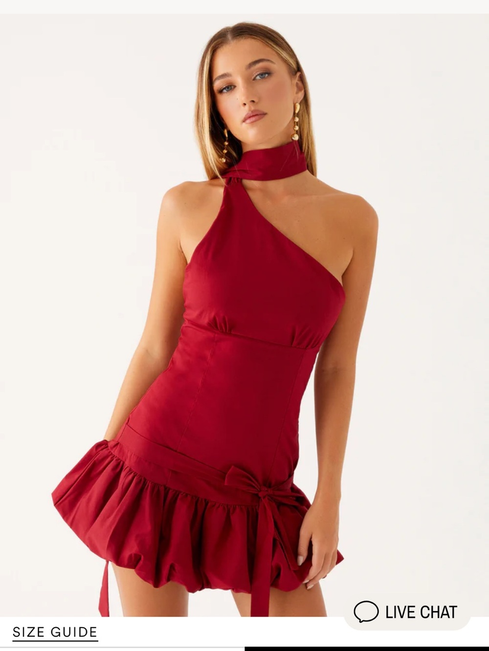 Peppermayo Belina Scarf Mini Dress
